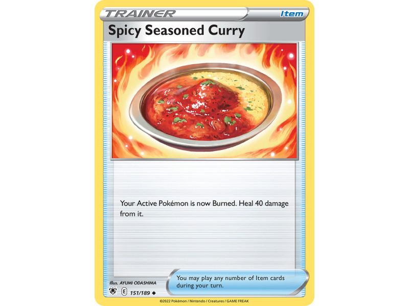 Spicy Seasoned Curry (Reverse Holo)