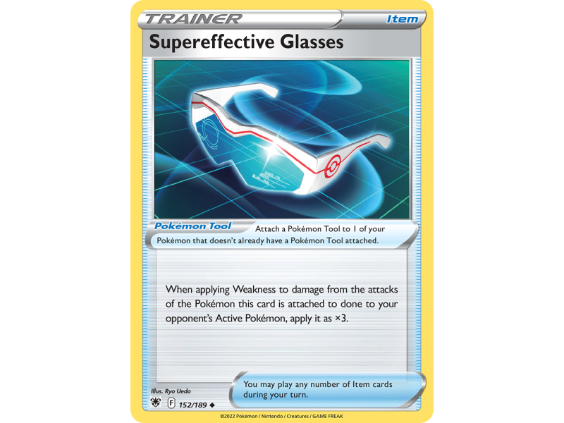 Supereffective Glasses (Reverse Holo)