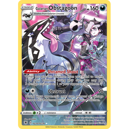 Galarian Obstagoon (Holo)