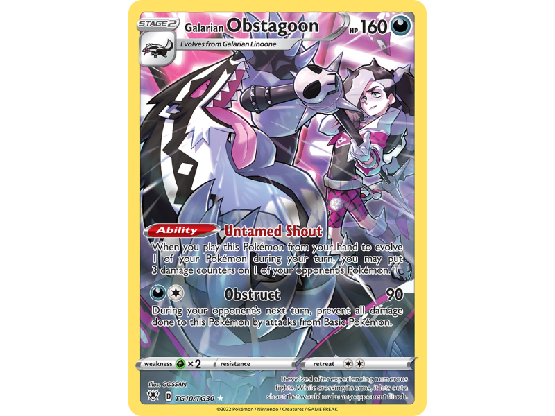 Galarian Obstagoon (Holo)