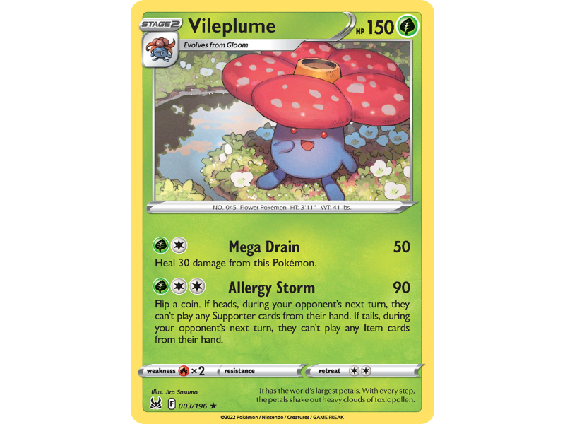 Vileplume (Reverse Holo)