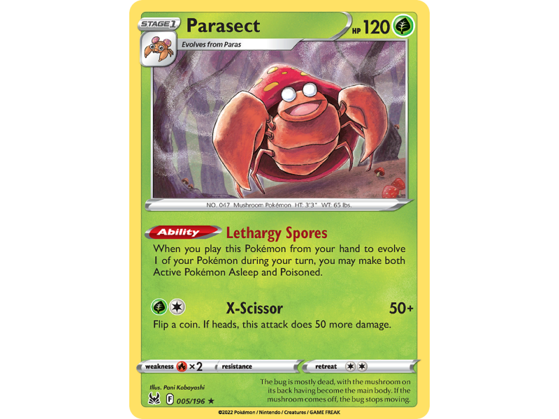 Parasect (Reverse Holo)
