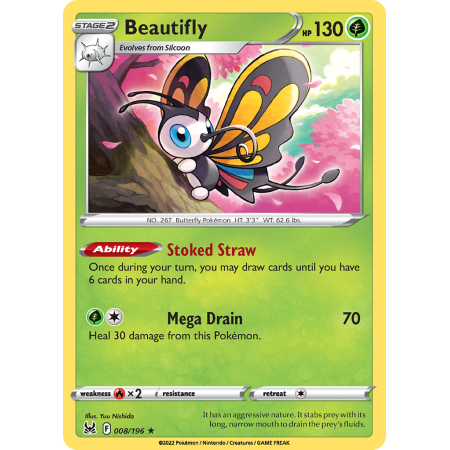 Beautifly (Reverse Holo)