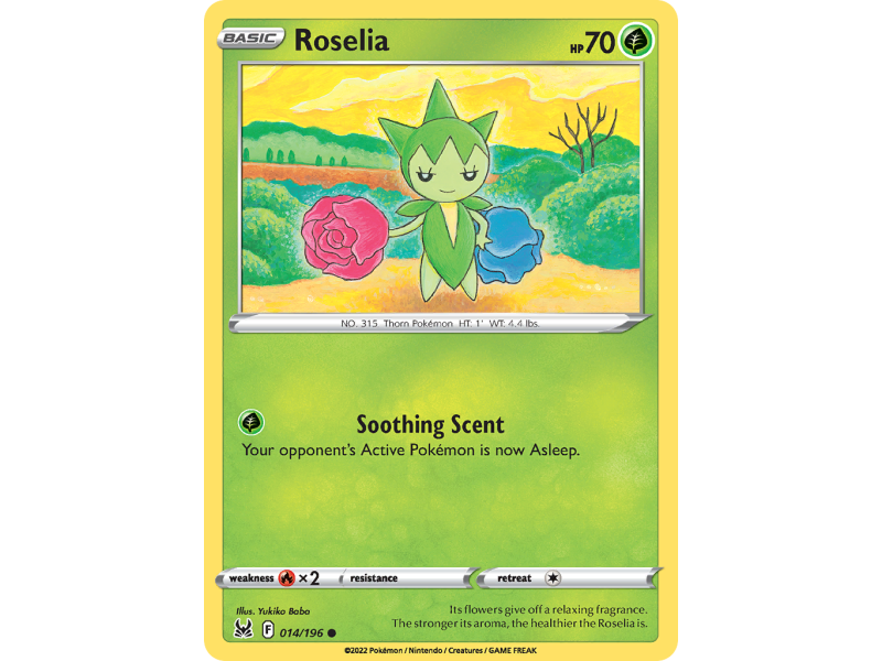 Roselia (Reverse Holo)