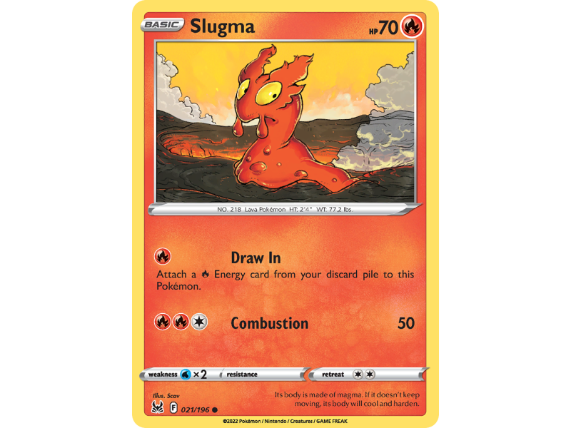 Slugma (Reverse Holo)