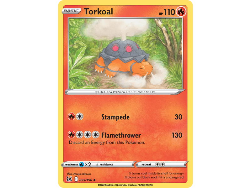 Torkoal (Reverse Holo)