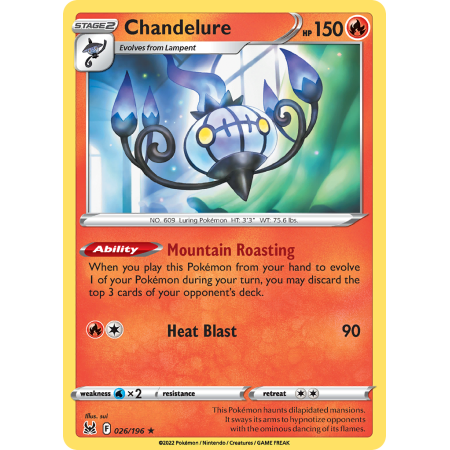 Chandelure (Holo)
