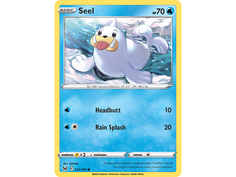 Seel (Reverse Holo)