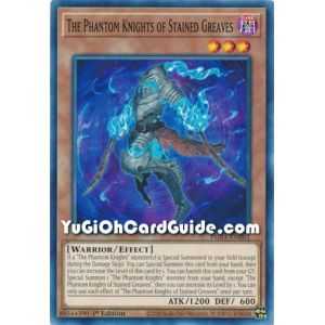 The Phantom Knights of Stained Greaves (Common) – Phantom Rage | Carta YUGIOH en México
