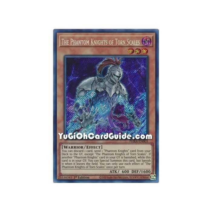 The Phantom Knights of Torn Scales (Secret Rare) – Phantom Rage | Carta YUGIOH en México