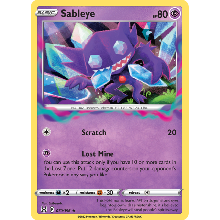 Sableye (Reverse Holo)