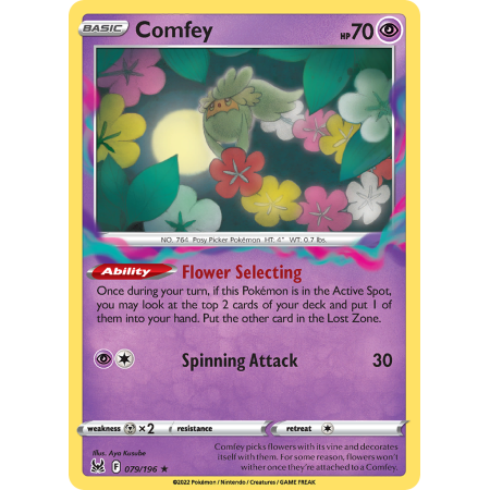 Comfey (Reverse Holo)