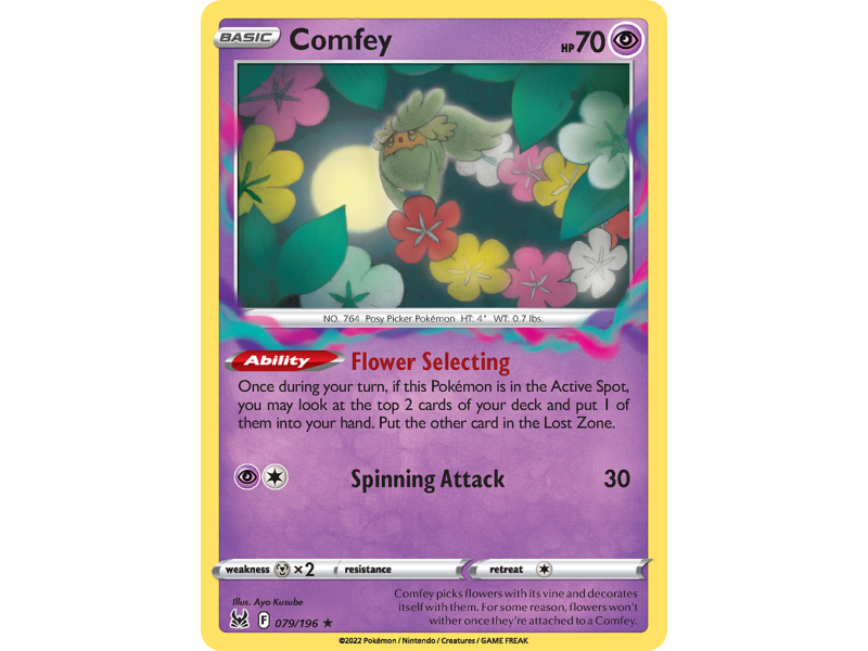 Comfey (Reverse Holo)