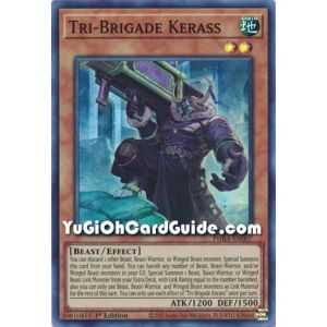 Tri-Brigade Kerass (Super Rare) – Phantom Rage | Carta YUGIOH en México