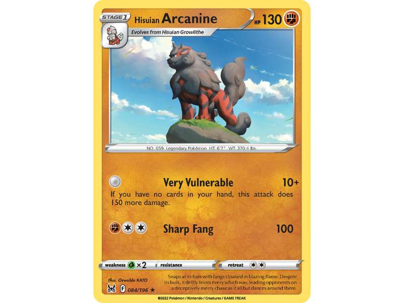 Hisuian Arcanine (Holo)