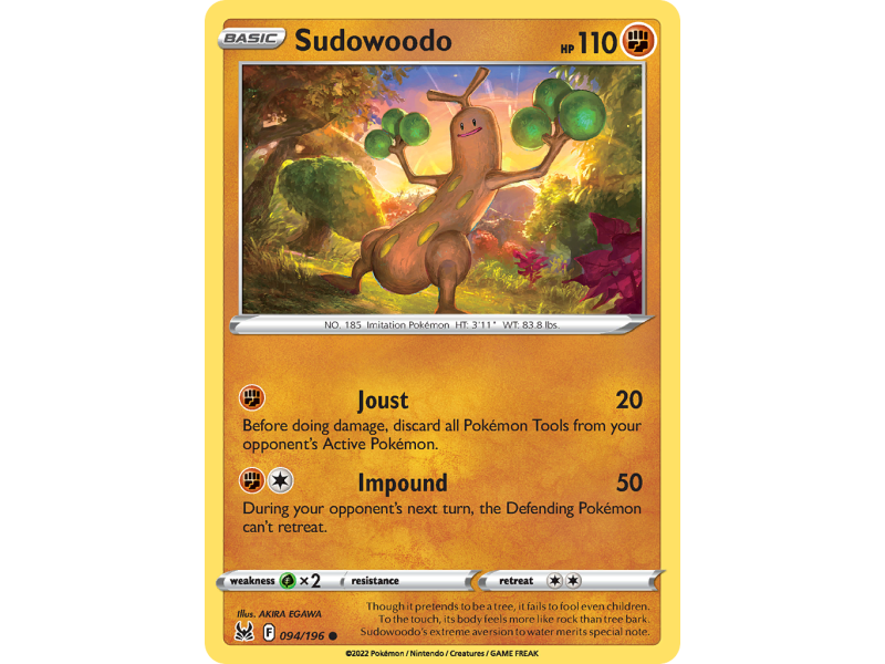 Sudowoodo (Reverse Holo)