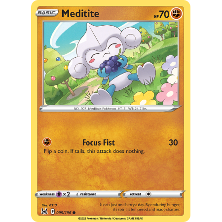 Meditite (Reverse Holo)