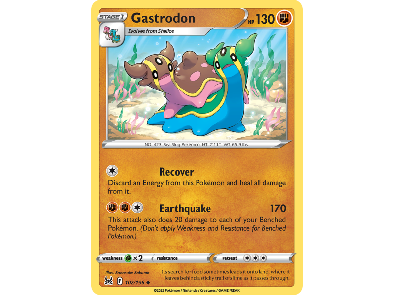 Gastrodon (Reverse Holo)