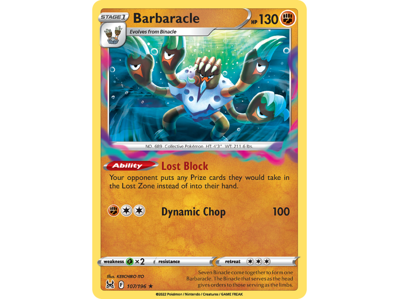 Barbaracle (Reverse Holo)
