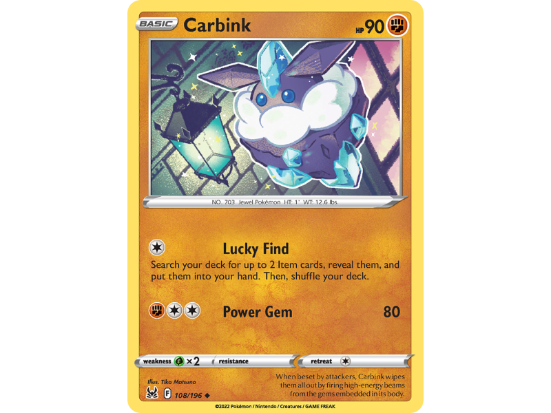 Carbink (Reverse Holo)