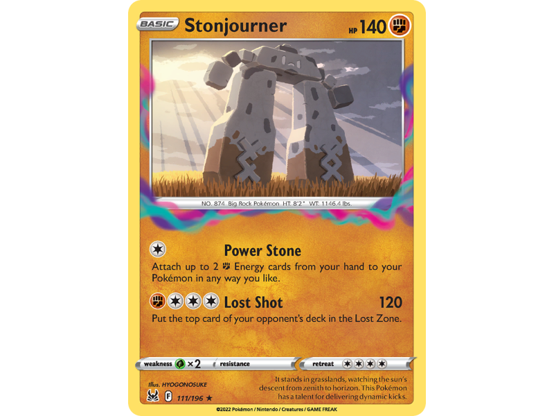 Stonjourner (Reverse Holo)