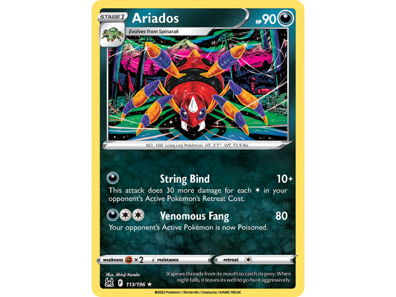 Ariados (Reverse Holo)