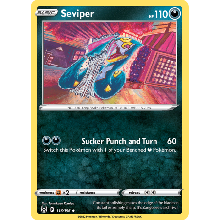 Seviper (Reverse Holo)