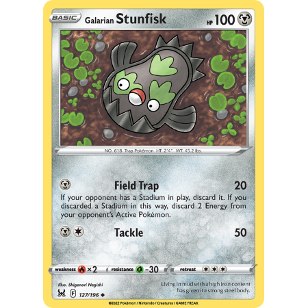 Galarian Stunfisk (Reverse Holo)