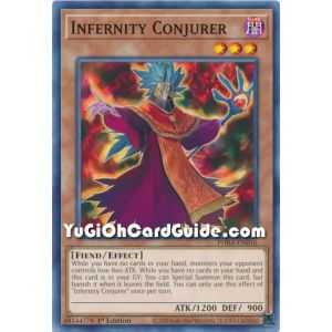 Infernity Comnjurer (Common) – Phantom Rage | Carta YUGIOH en México