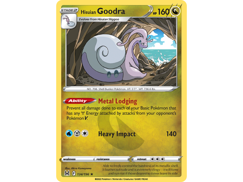 Hisuian Goodra (Reverse Holo)
