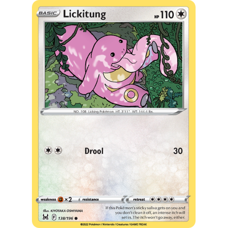 Lickitung (Reverse Holo)