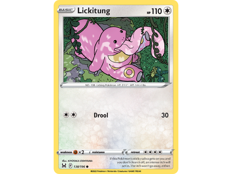 Lickitung (Reverse Holo)