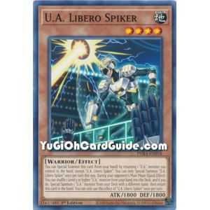 U.A. Libero Spiker (Common) – Phantom Rage | Carta YUGIOH en México