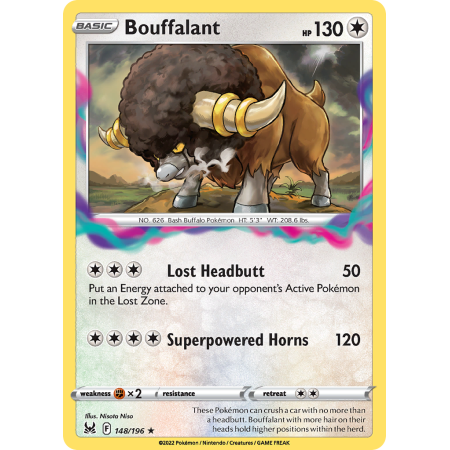 Bouffalant (Reverse Holo)