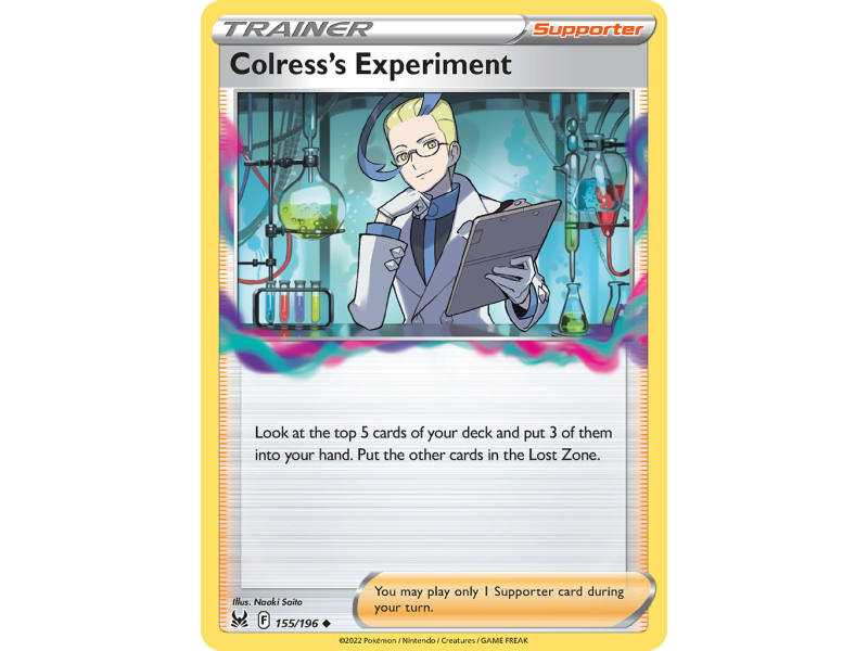 Colress's Experiment (Reverse Holo)