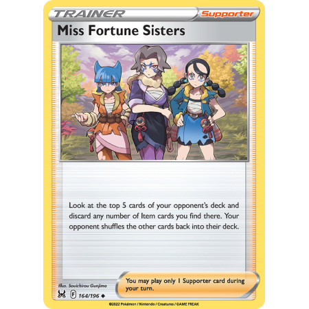 Miss Fortune Sisters (Reverse Holo)