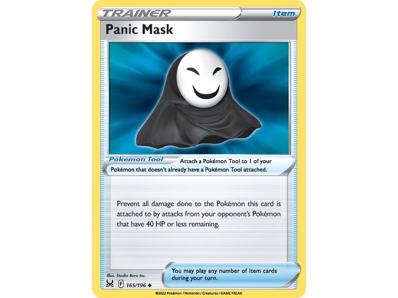 Panic Mask (Reverse Holo)