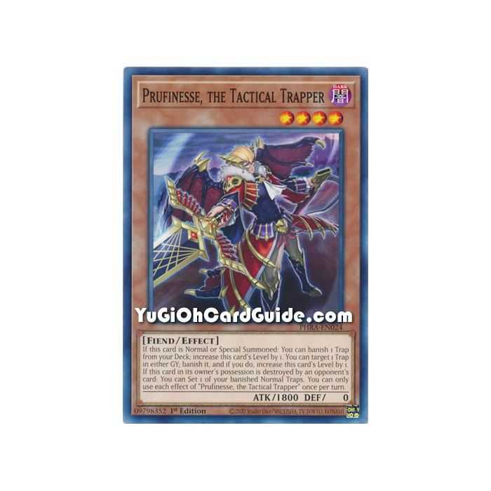 Prufinesse, the Tactical Trapper (Common) – Phantom Rage | Carta YUGIOH en México