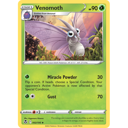 Venomoth (Reverse Holo)