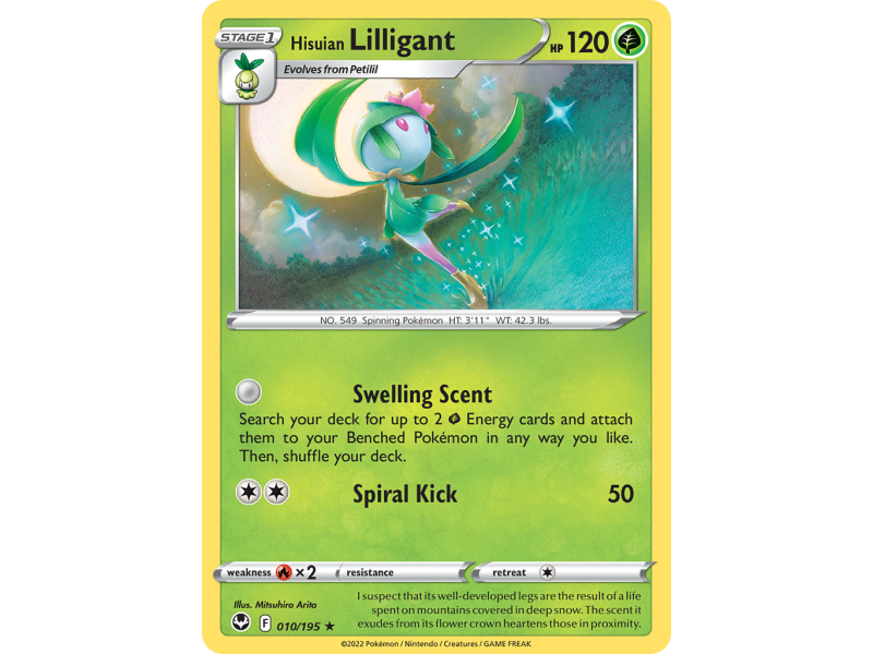 Hisuian Lilligant (Reverse Holo)