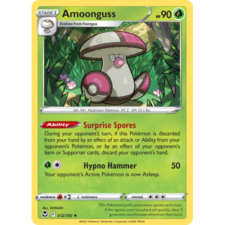 Amoonguss (Reverse Holo)