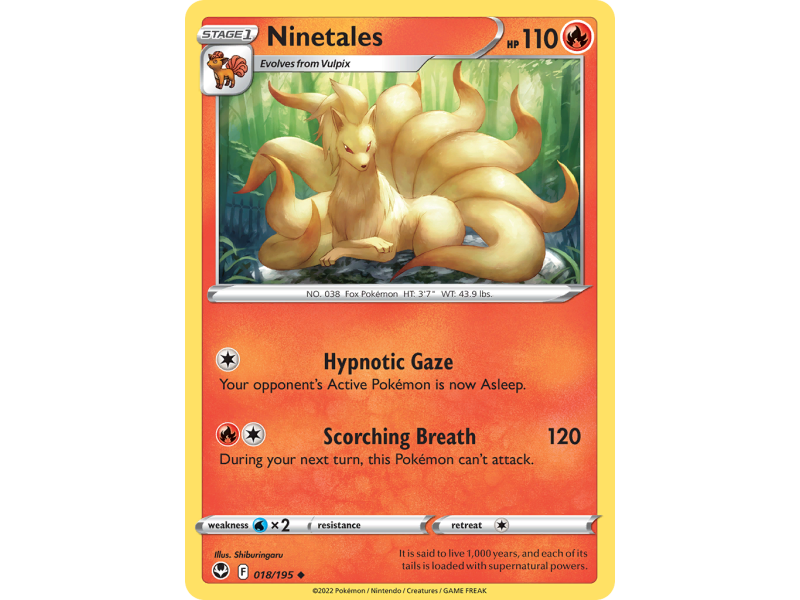Ninetales (Reverse Holo)