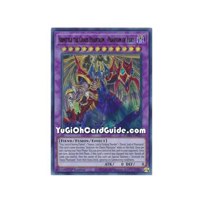 Armityle the Chaos Phantasm - Phantom of Fury (Ultra Rare) – Phantom Rage | Carta YUGIOH en México
