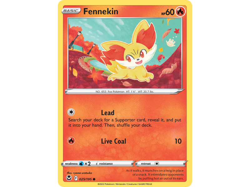 Fennekin (Reverse Holo)