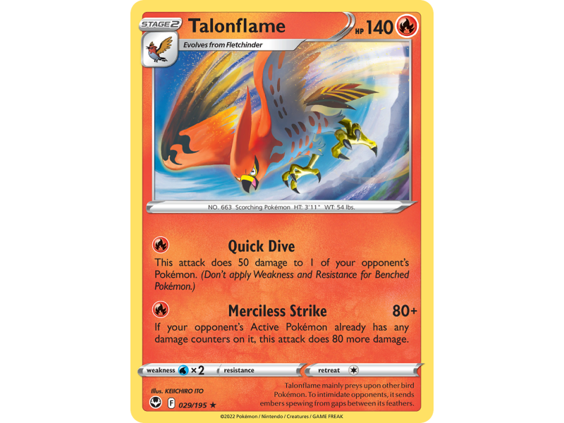 Talonflame (Reverse Holo)