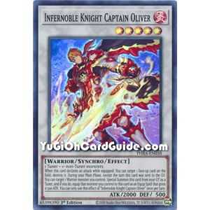 Infernoble Knight Captain Oliver (Super Rare) – Phantom Rage | Carta YUGIOH en México