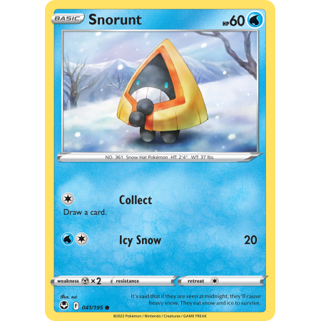 Snorunt (Reverse Holo)