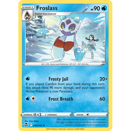 Froslass (Reverse Holo)