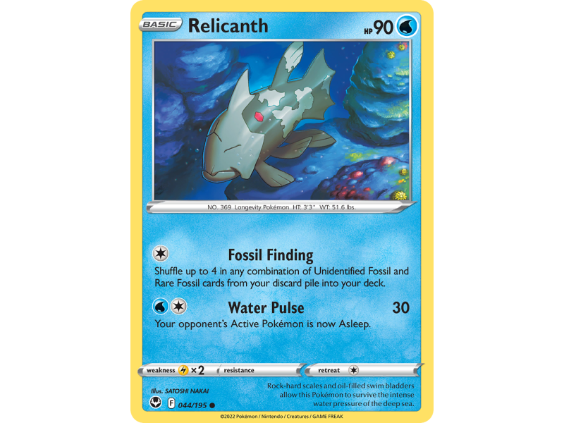 Relicanth (Reverse Holo)