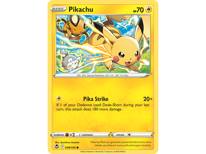 Pikachu (Reverse Holo)